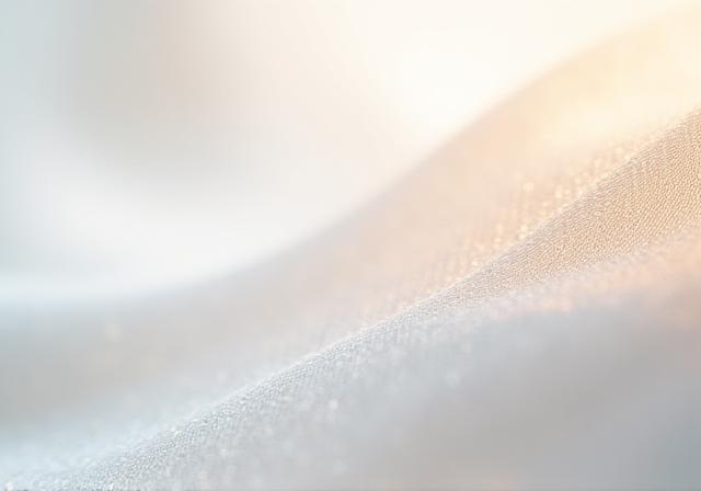Close-up of innovative bedding fiber structure